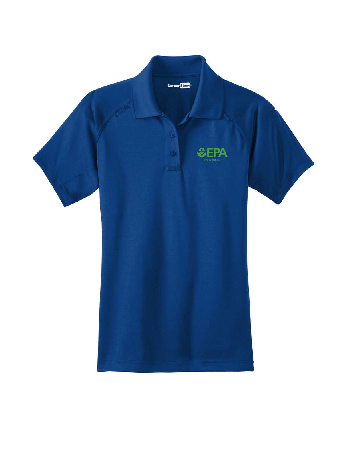 EPA_By_Office_Womens_Tactical_Short_Sleeve_Polo_-_Royal_Blue