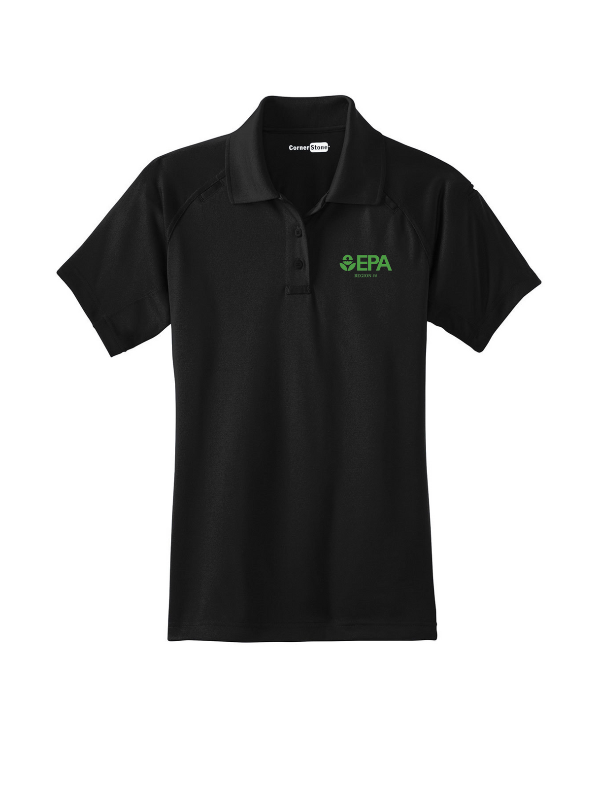 EPA_By_Region_Womens_Tactical_Short_Sleeve_Polo_-_Black