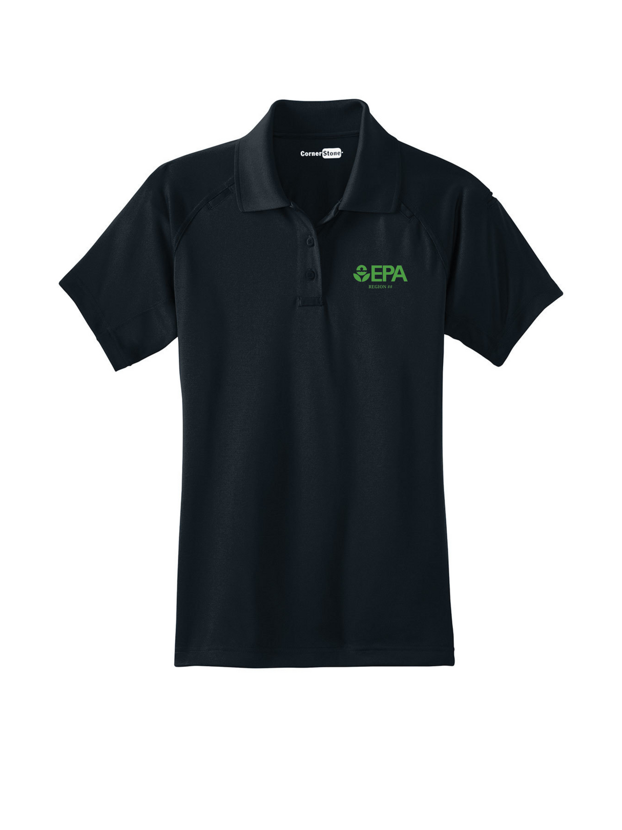 EPA_By_Region_Womens_Tactical_Short_Sleeve_Polo_-_Dark_Navy