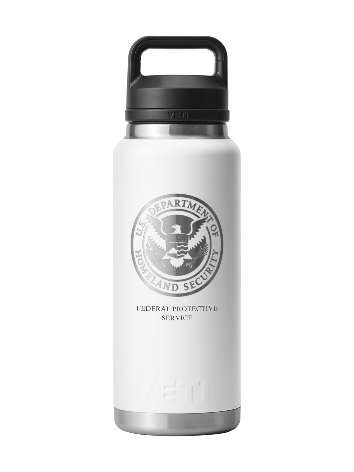 FEDERAL PROTECTIV SERVICE 36oz Water Bottle - White