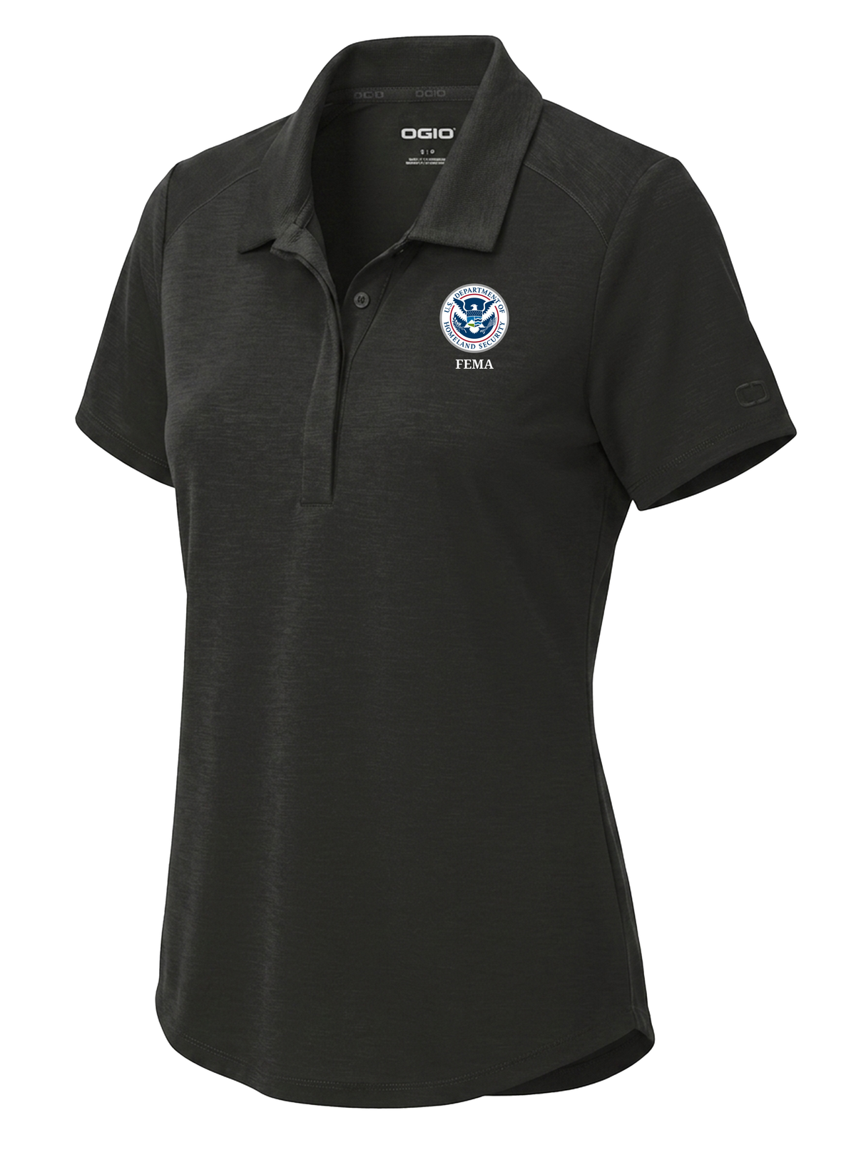 Federal Emergency Management Agency (FEMA) Women's Polo Black government employee uniform shirt