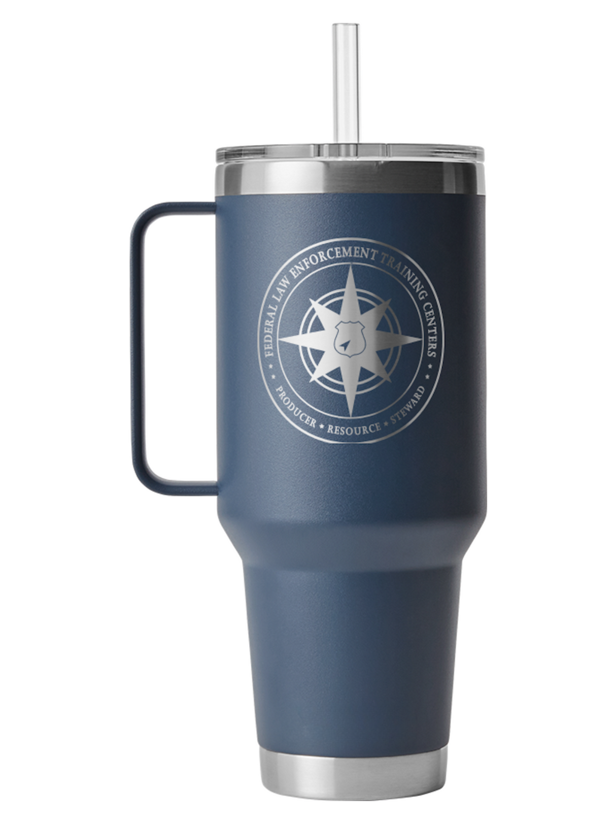 FLETC 40oz Engraved Tumbler