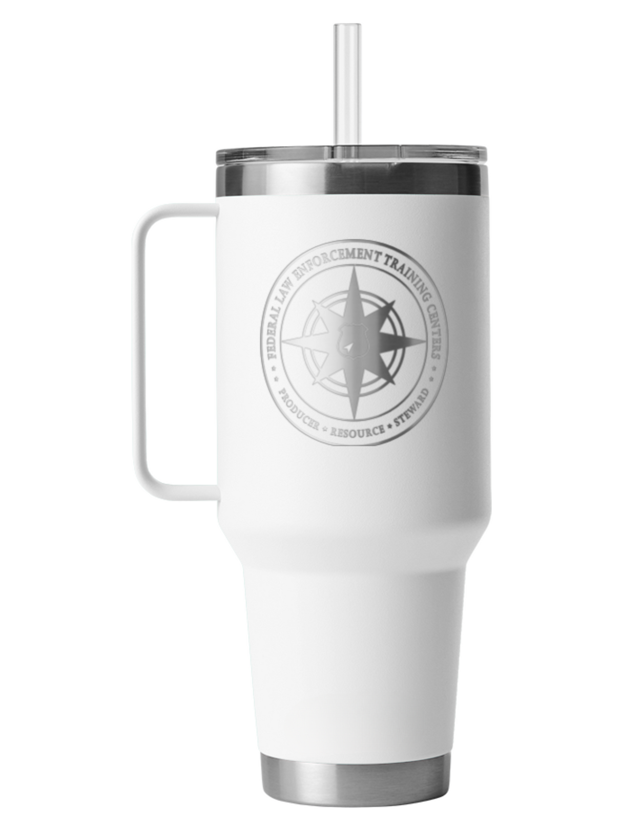 FLETC 40oz Engraved Tumbler