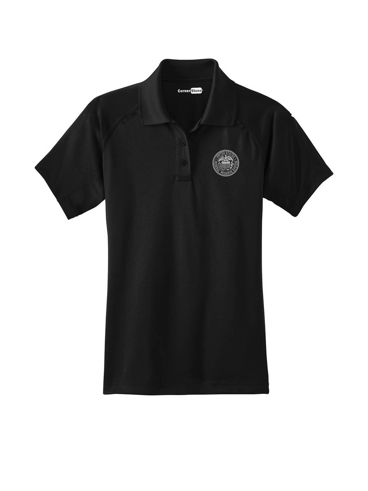 FRS_Womens_Tactical_Short_Sleeve_Polo_-_Black