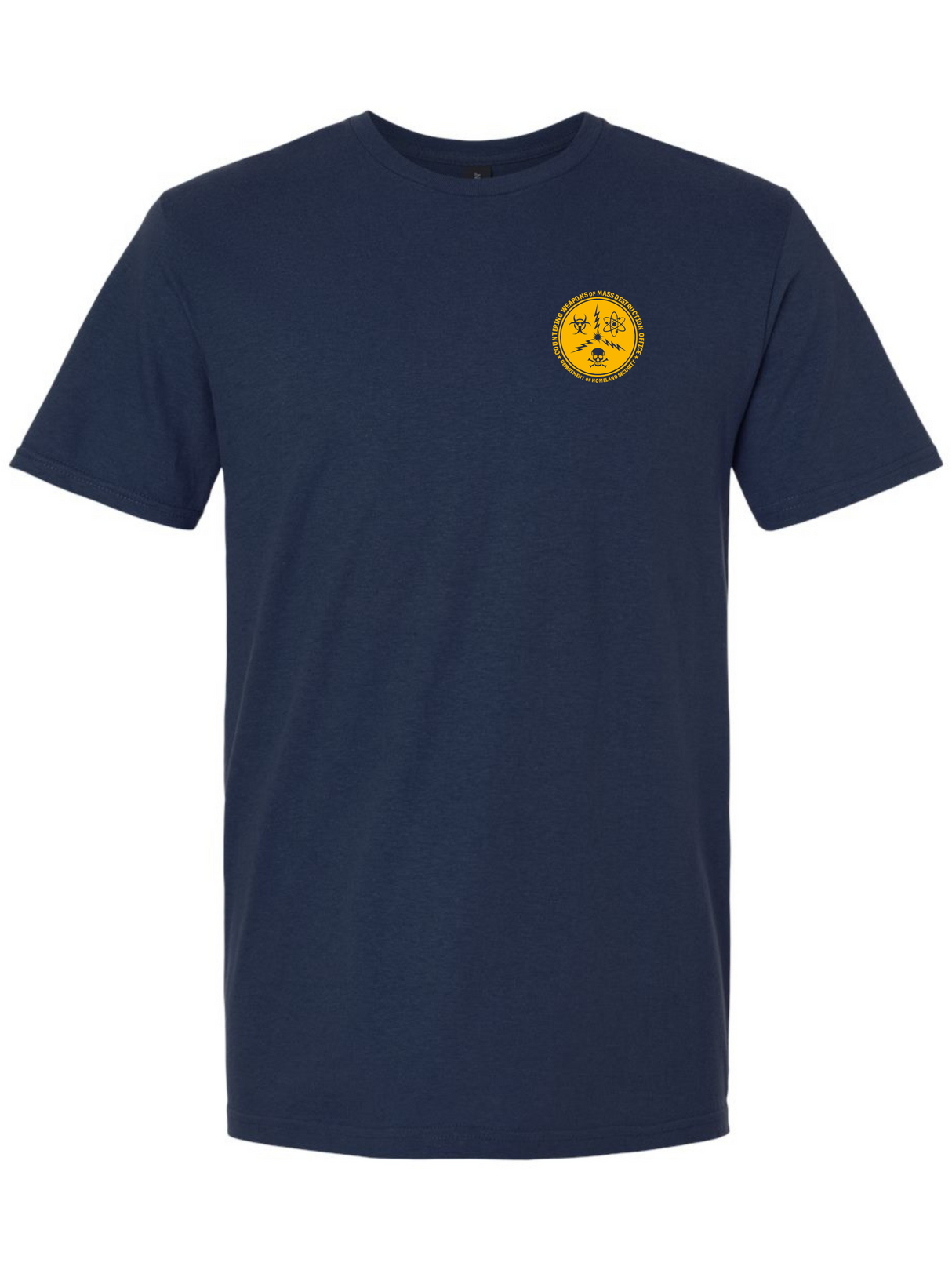 CWMD Agency Identifier T-Shirt Navy Blue - Front government employee uniform shirt