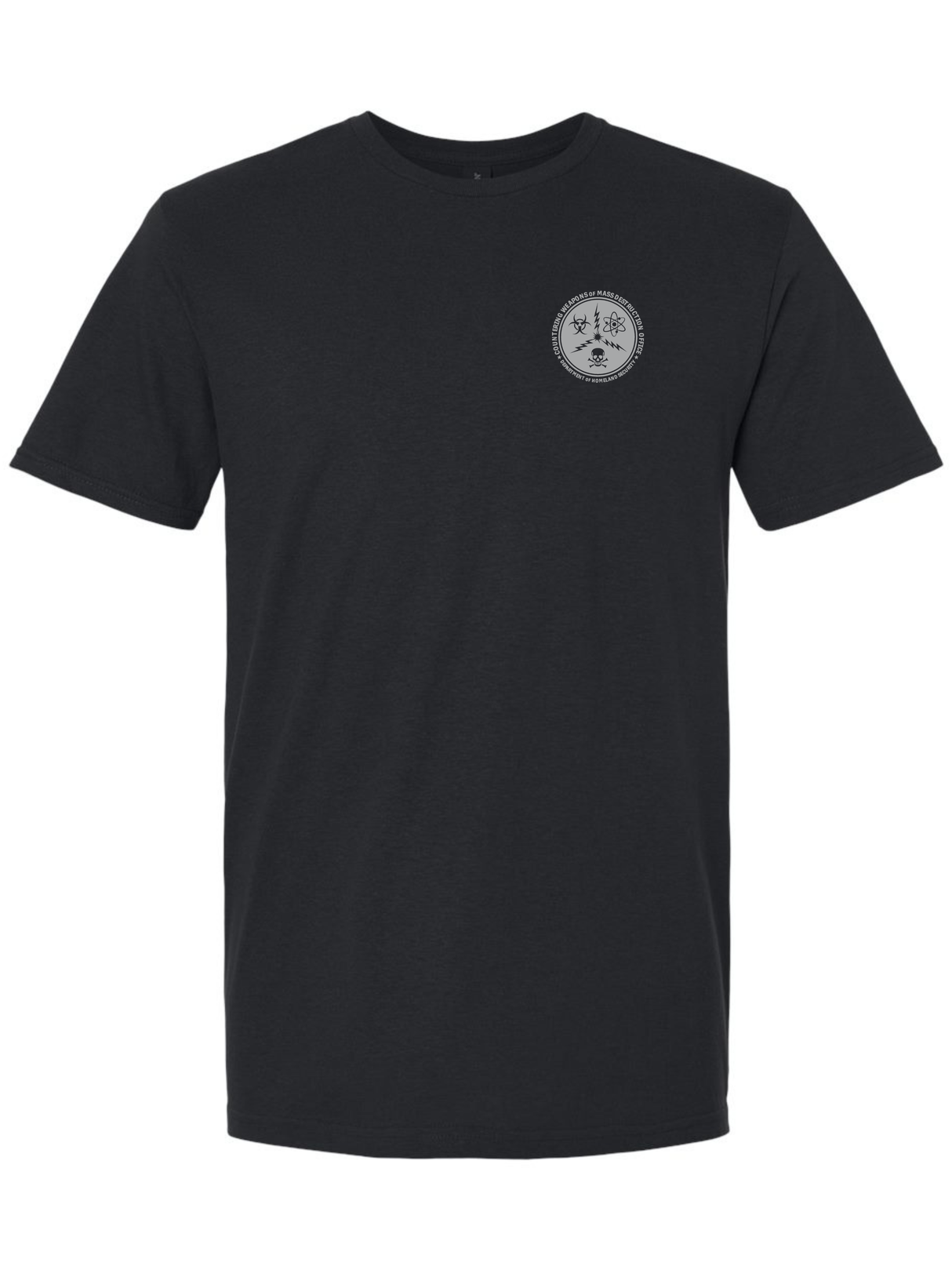 Countering Weapons of Mass Destruction Office (CWMD) Unisex Softstyle T-Shirt Black government employee uniform shirt