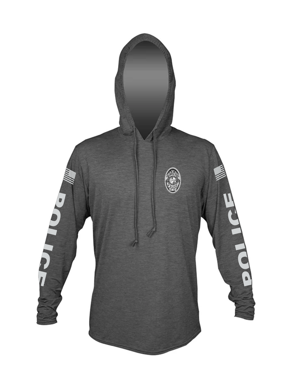 Hallandale Marine Patrol Anetik Hoodie Black Front