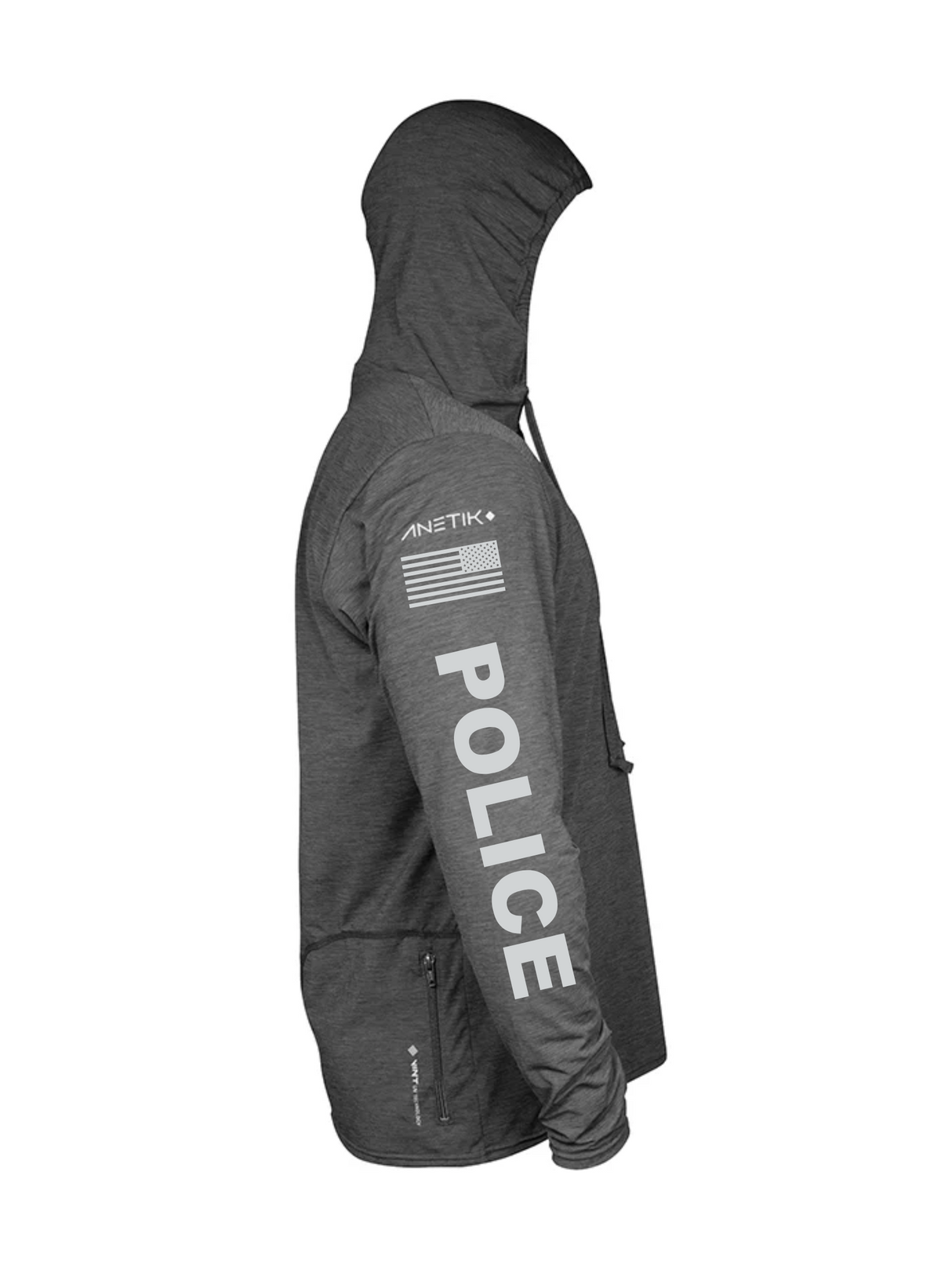 Hallandale Marine Patrol Anetik Hoodie Black Right