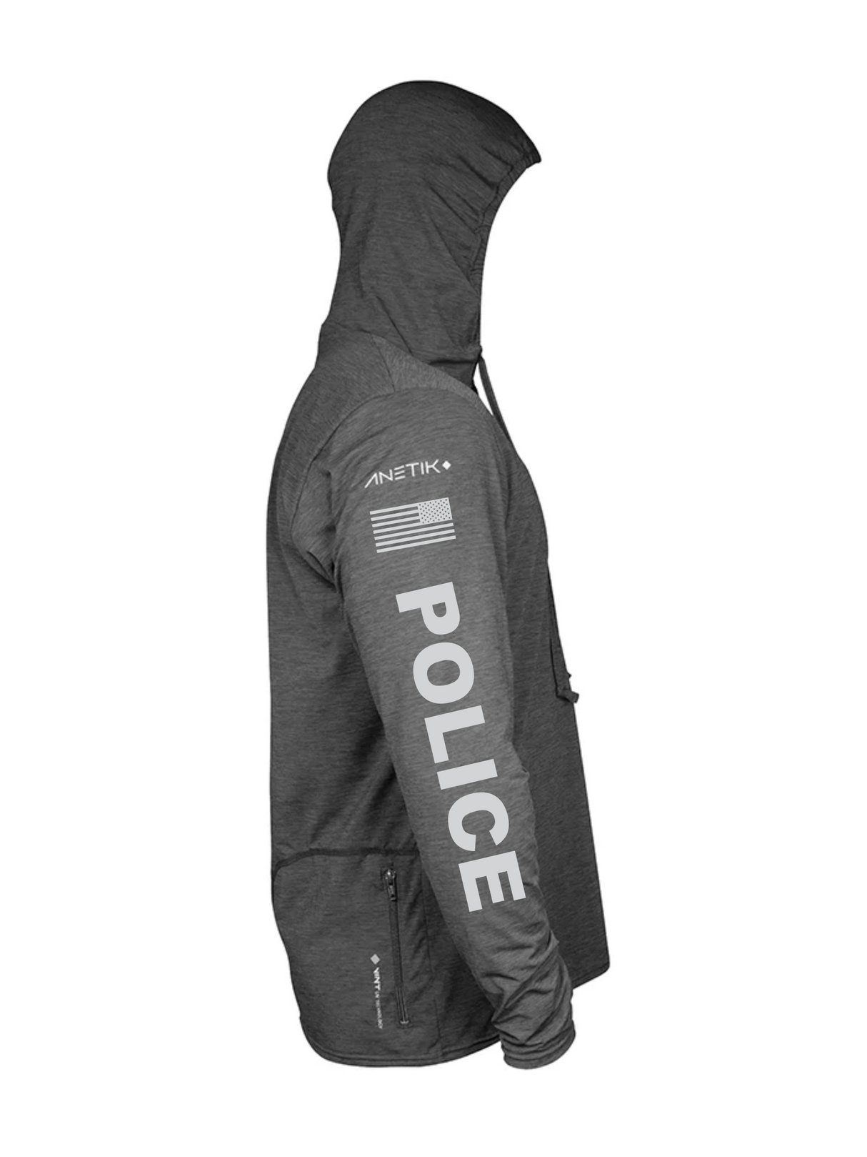 Hollywood Police Dive Unit Anetik Hoodie Gray R