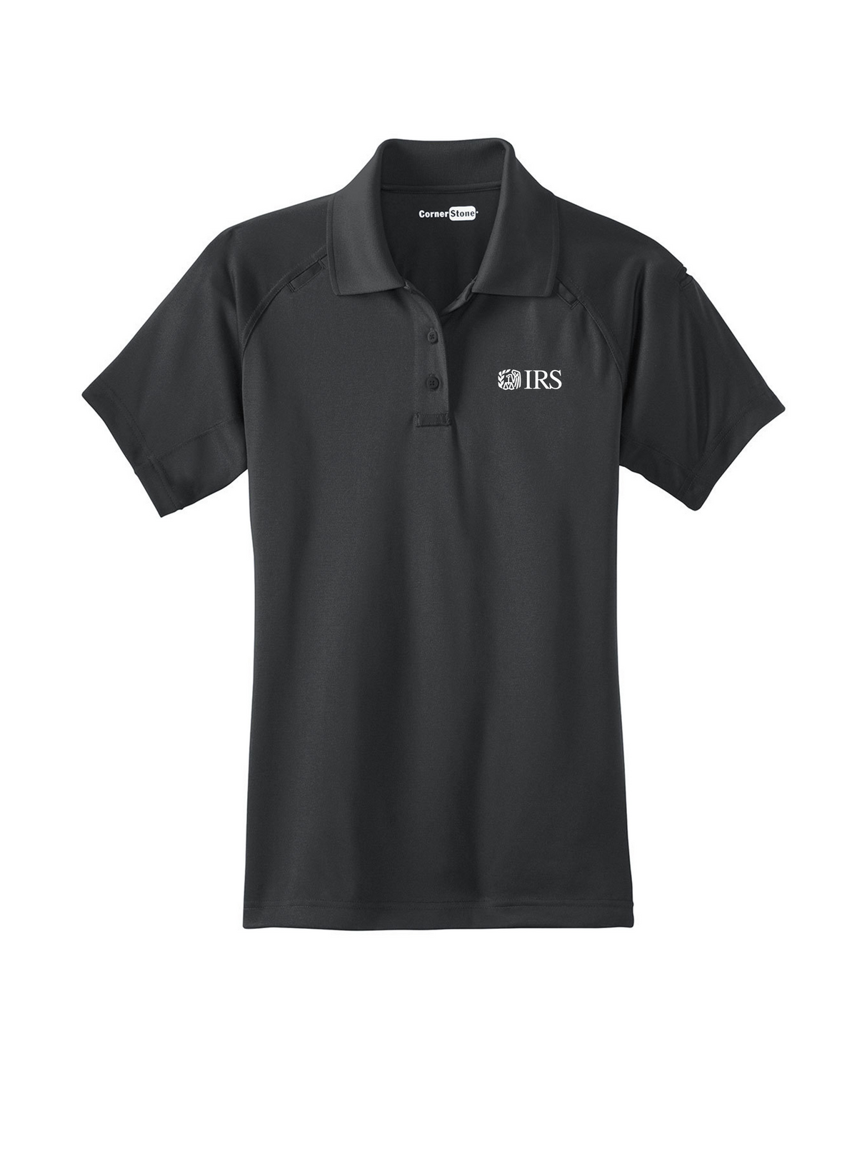 IRS_Womens_Tactical_Short_Sleeve_Polo_-_Slate_Gray