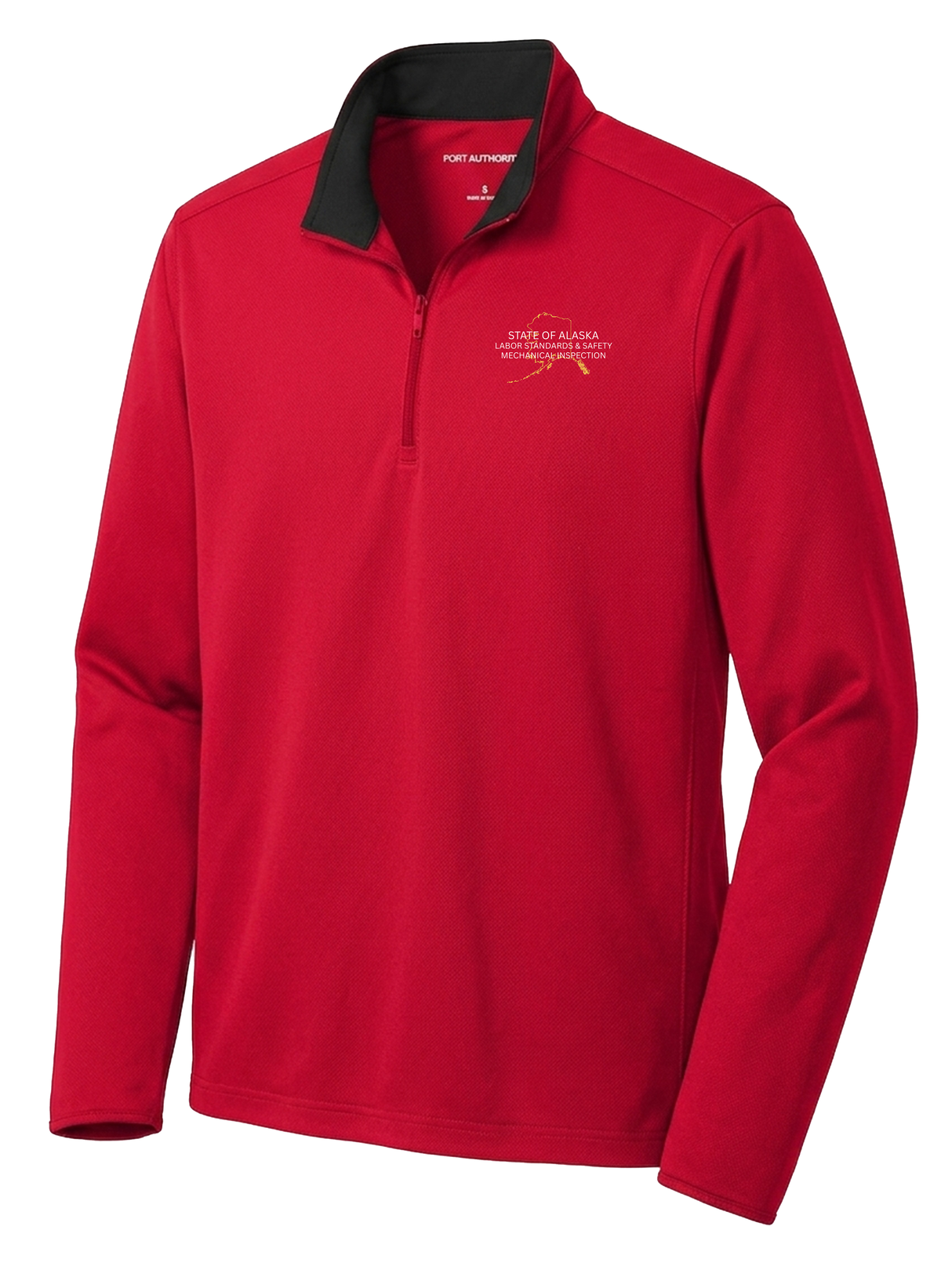 State of Alaska Department of Labor Men's Dri Fit 1/4 Zip