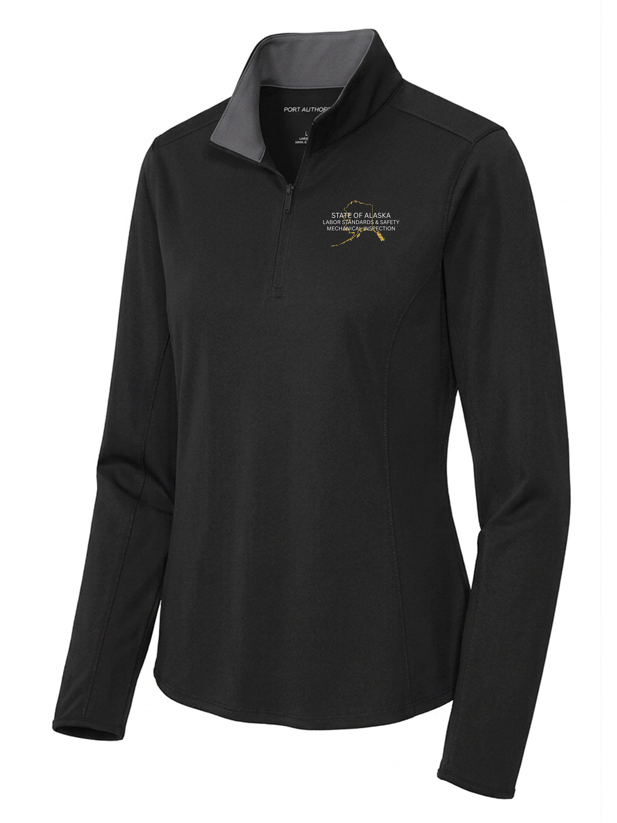 State of Alaska Department of Labor Women's Dri Fit 1/4 Zip