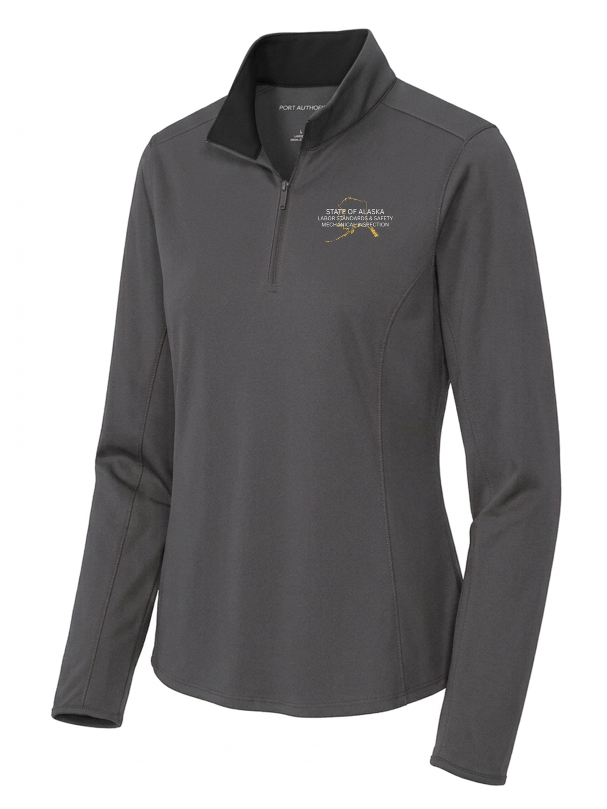 State of Alaska Department of Labor Women's Dri Fit 1/4 Zip