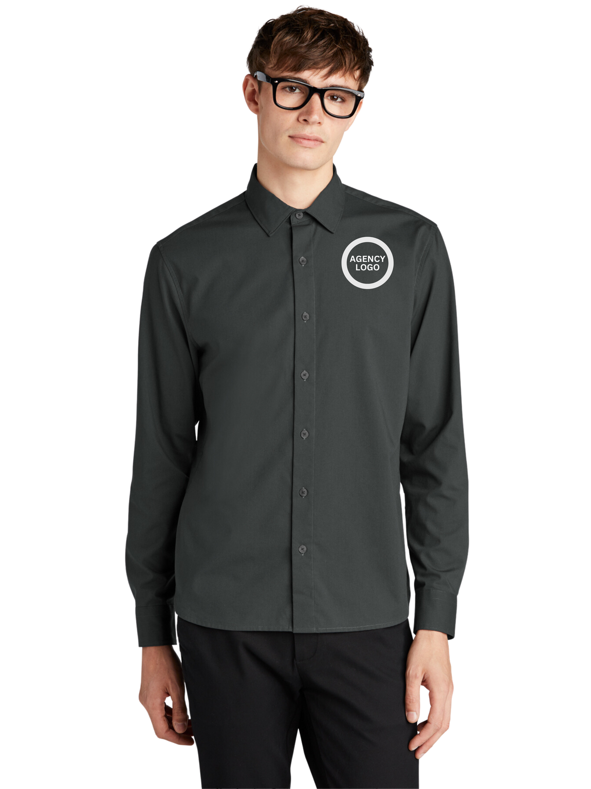 Mercer+Mettle™ Long Sleeve Stretch Woven Shirt