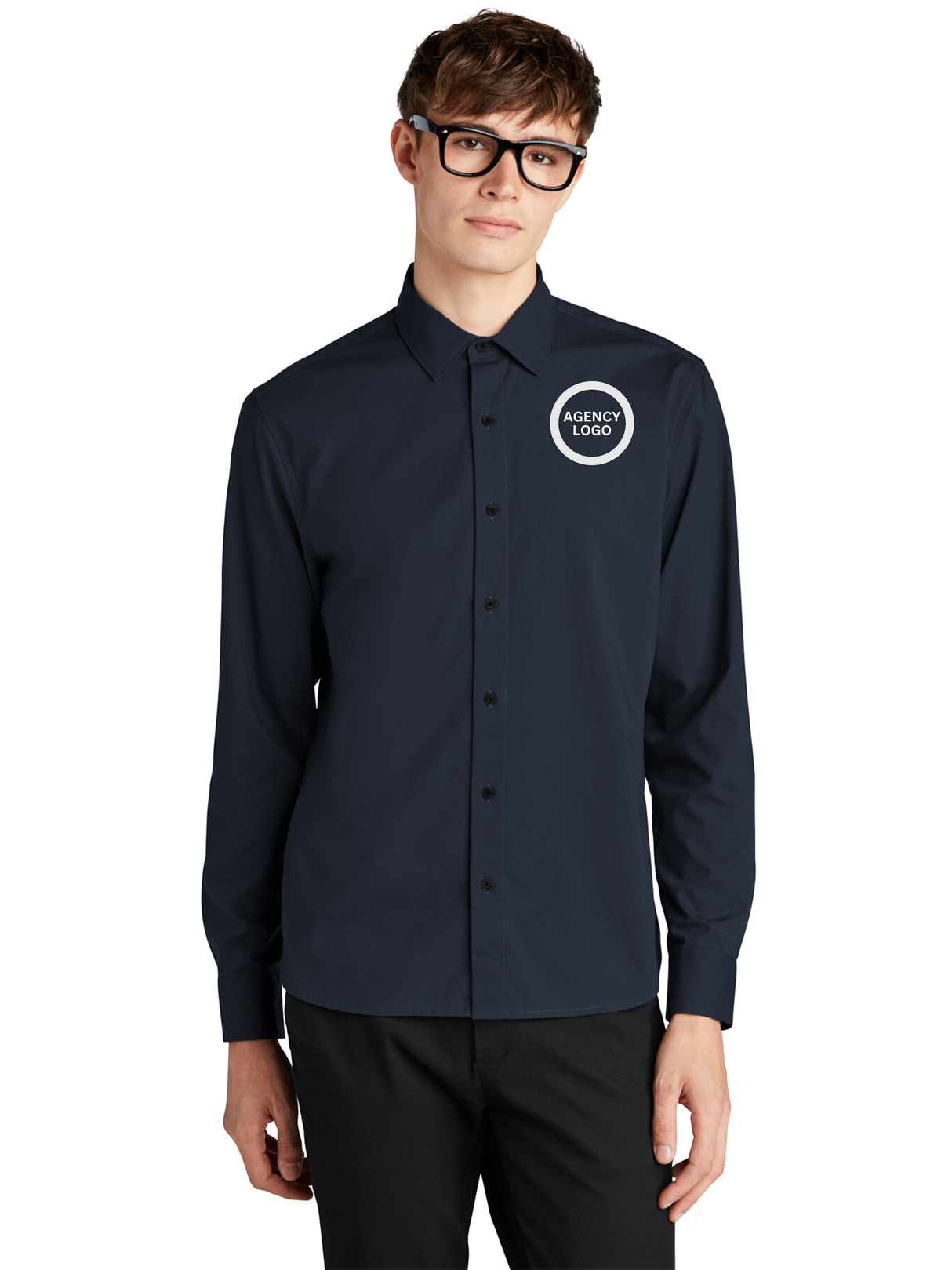 Mercer+Mettle™ Long Sleeve Stretch Woven Shirt