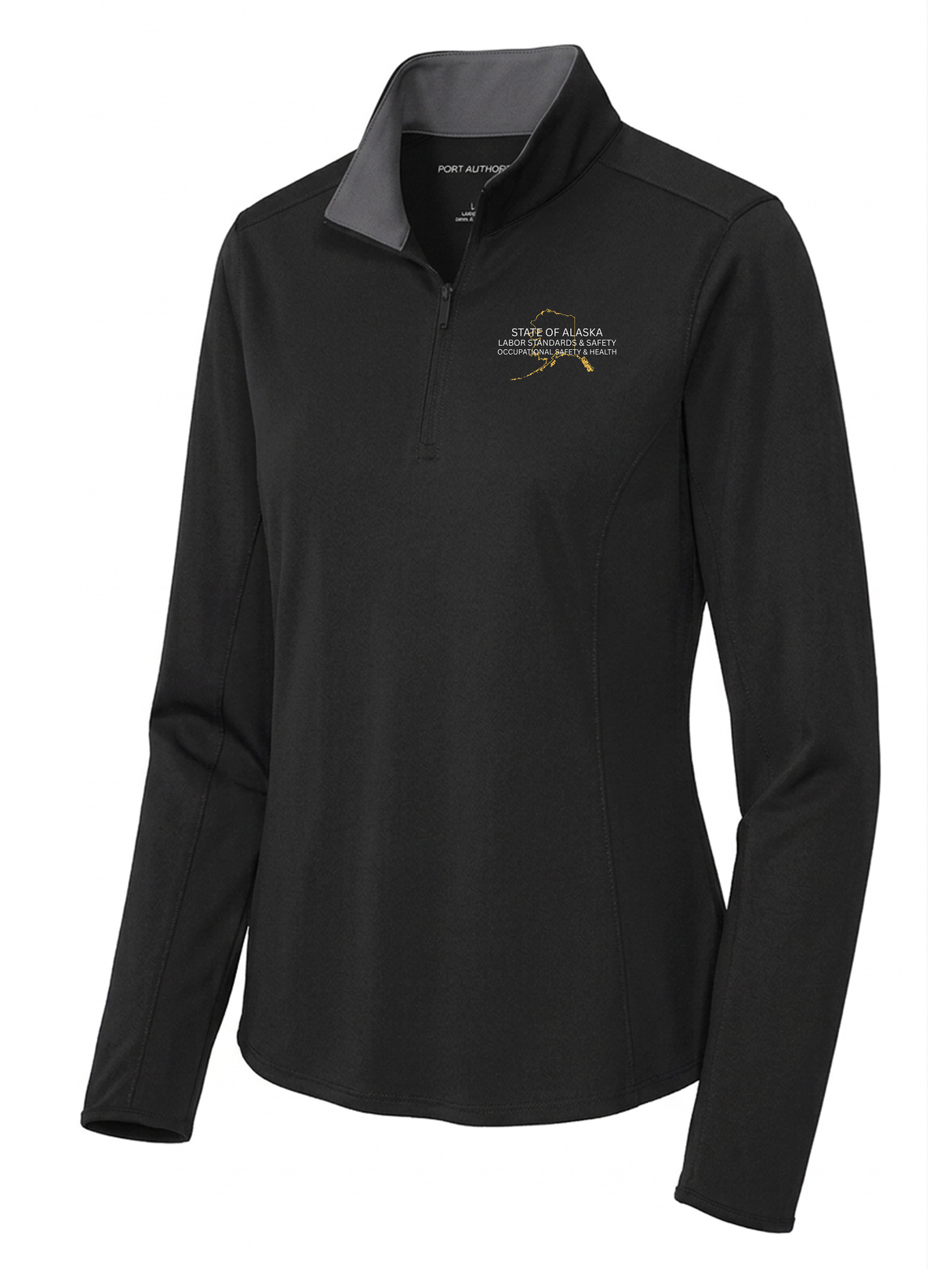 State of Alaska Department of Labor Women's Dri Fit 1/4 Zip