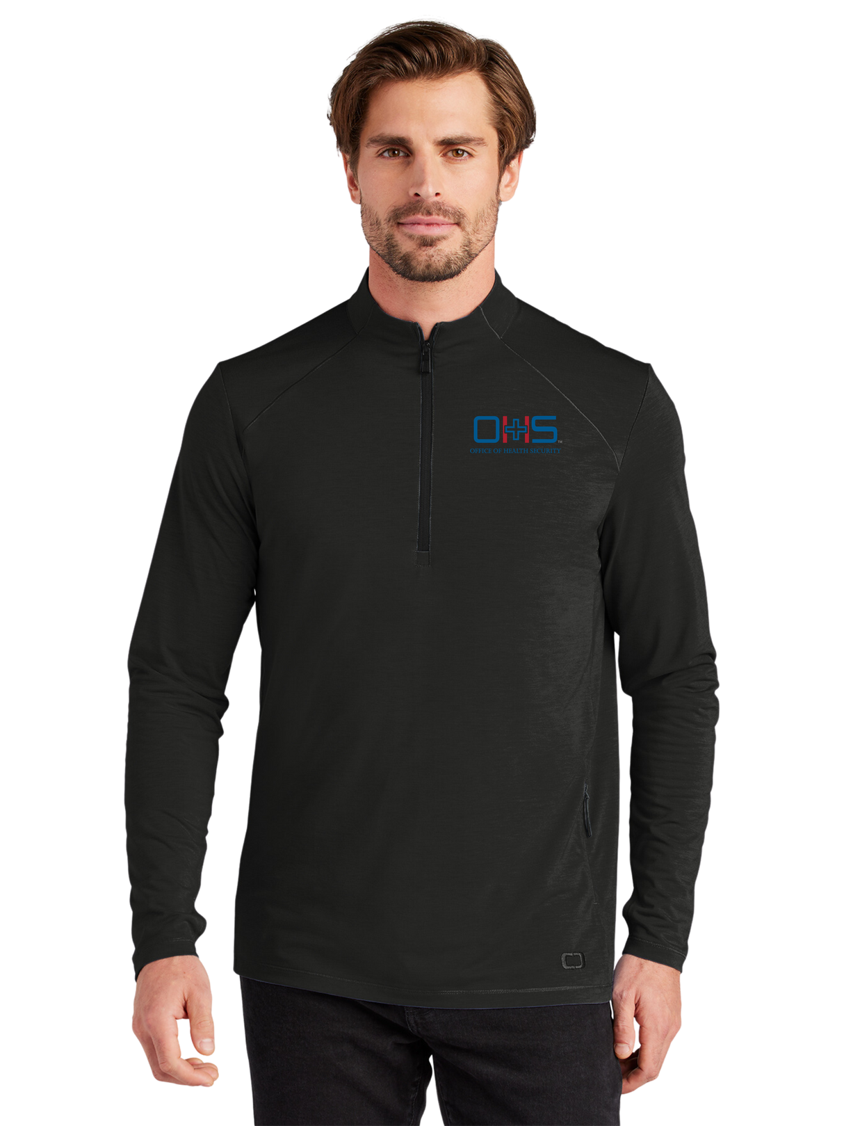 OHS Logo -Motion 1/4-Zip