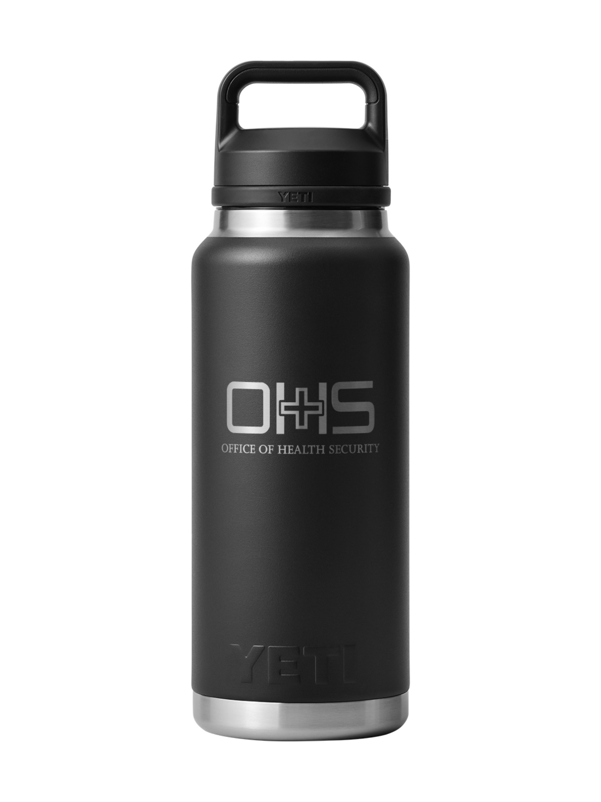 Occupational Health and Safety OHS 36oz Water Botte Black v2