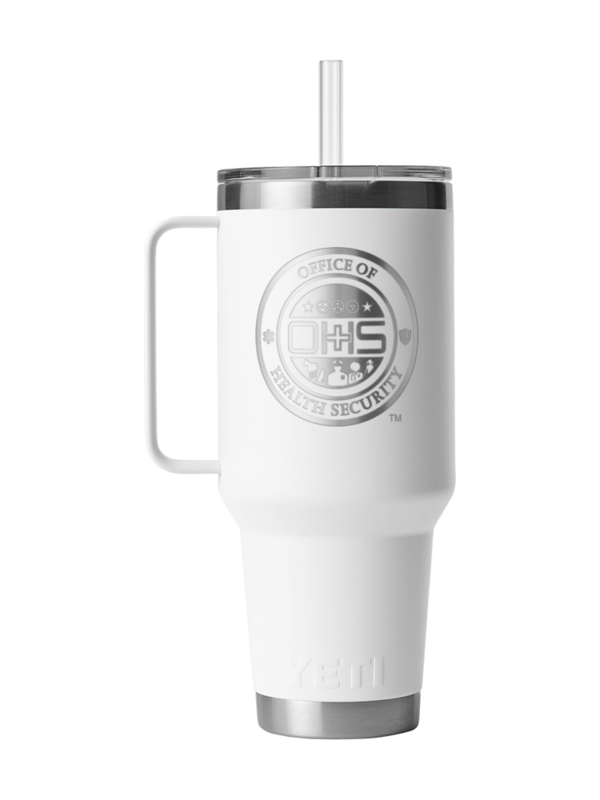 Occupational Health and Safety OHS 42oz Straw Mug White