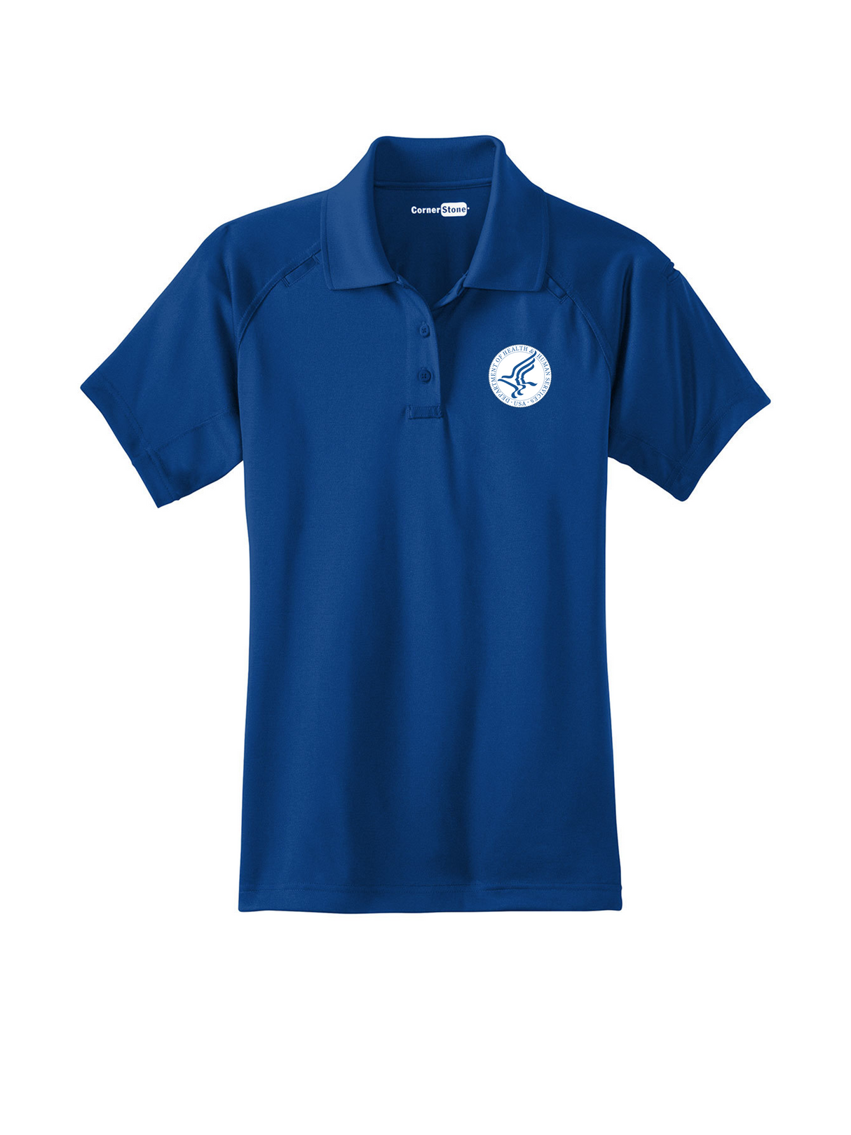 PHSS_Womens_Tactical_Short_Sleeve_Polo_-_Royal_Blue