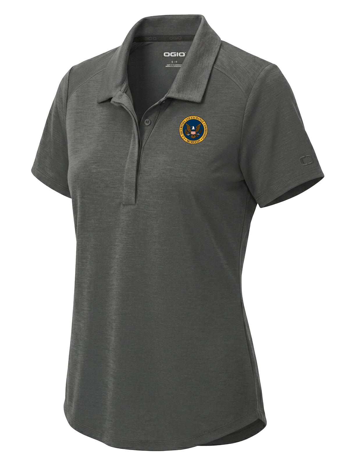U.S. Securities and Exchange Commission (SEC) Women's Polo Slate Gray government employee uniform shirt