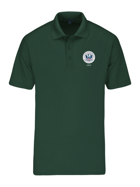 U.S. Customs Border Patrol (CBP) Office of Field Operations (OFO) Agency Polo Dark Green
