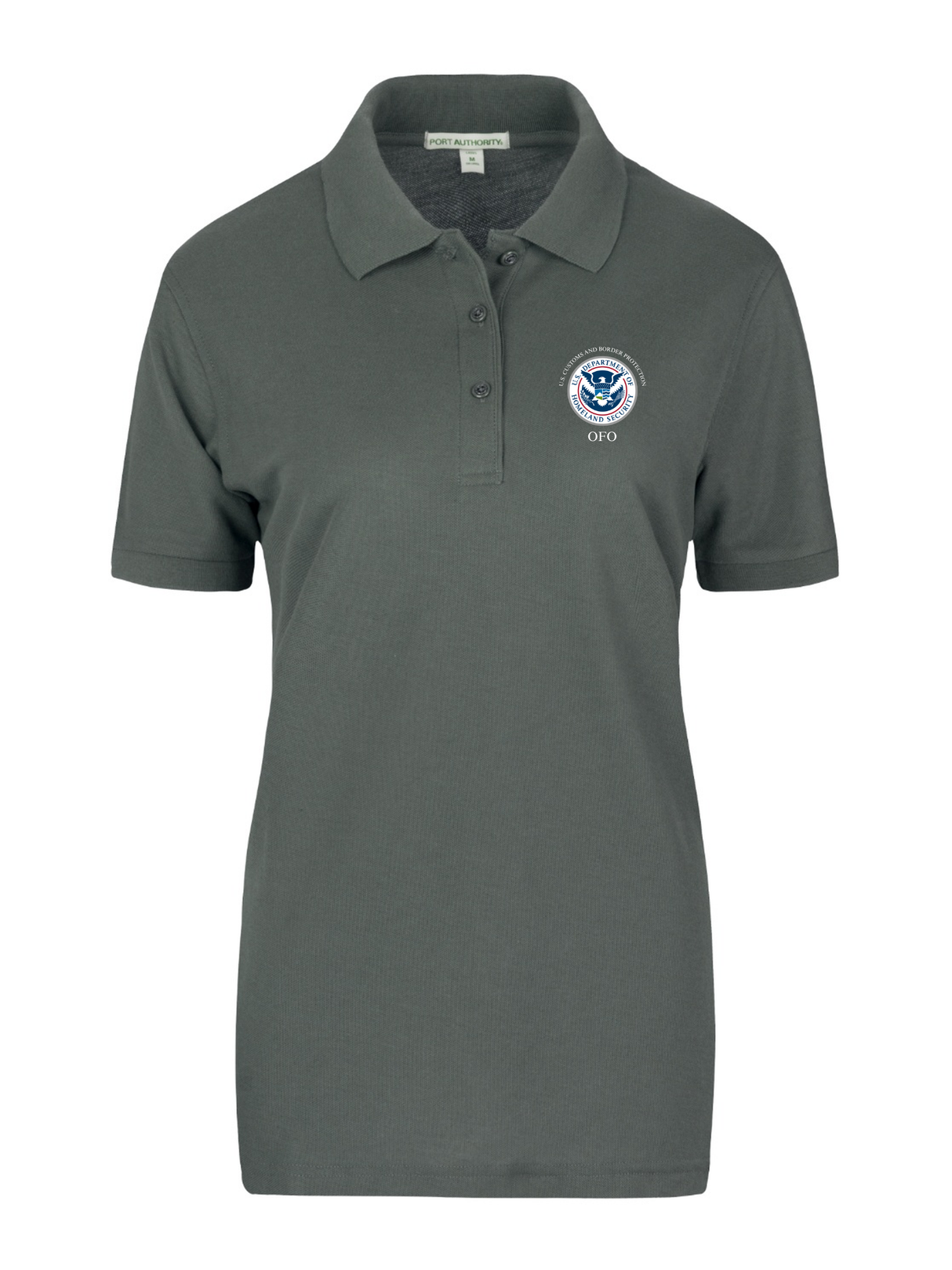 U.S. Customs Border Patrol (CBP) Office of Field Operations (OFO) Womens Agency Polo GRY1