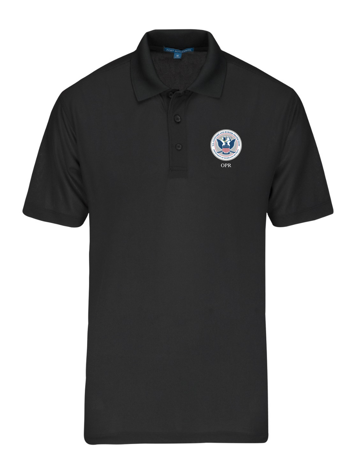 U.S. Customs Border Patrol (CBP) Office of Professional Responsibility (OPR) Agency Polo Mens Black