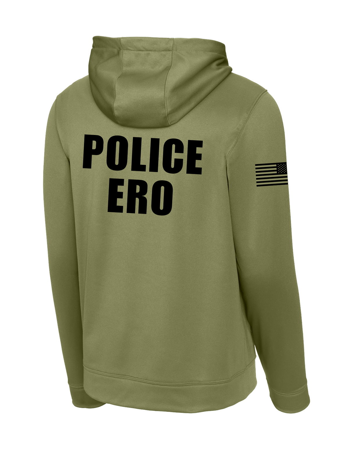 U.S. Immigration and Customs Enforcement (ICE) Enforcement and Removal Operations (ERO) Hoodie Drab1