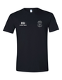U.S. Immigration and Customs Enforcement (ICE) Homeland Security Investigations (HSI) Identifier T-Shirt Black