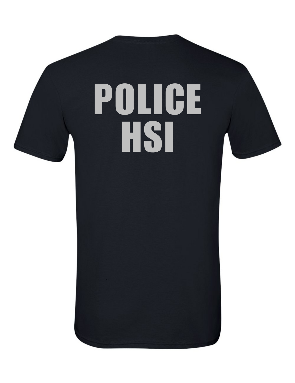 U.S. Immigration and Customs Enforcement (ICE) Homeland Security Investigations (HSI) Identifier T-Shirt Blk