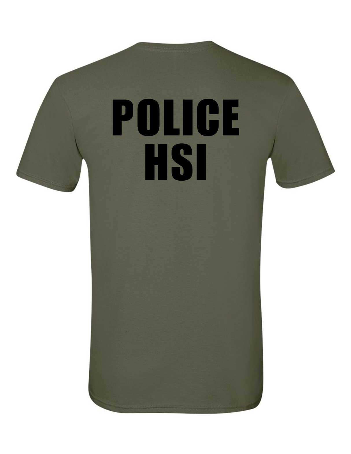 U.S. Immigration and Customs Enforcement (ICE) Homeland Security Investigations (HSI) Identifier T-Shirt Drb