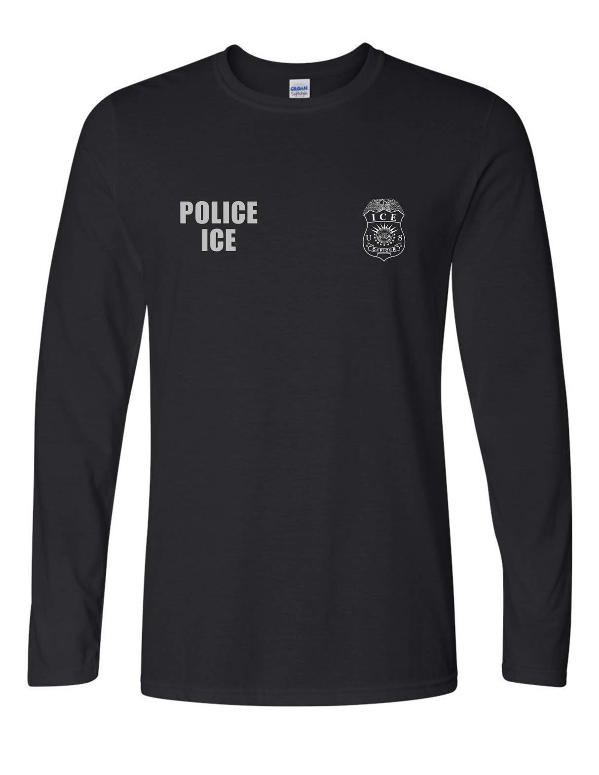 U.S. Immigration and Customs Enforcement (ICE) long sleeve Black