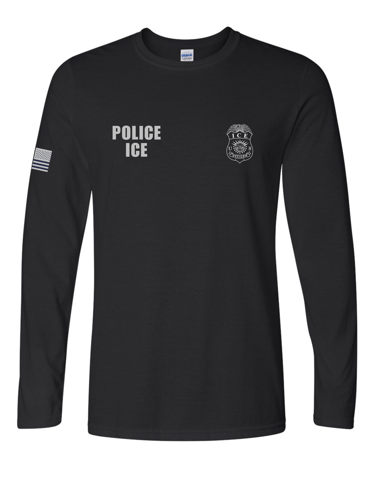 U.S. Immigration and Customs Enforcement (ICE) long sleeve Black