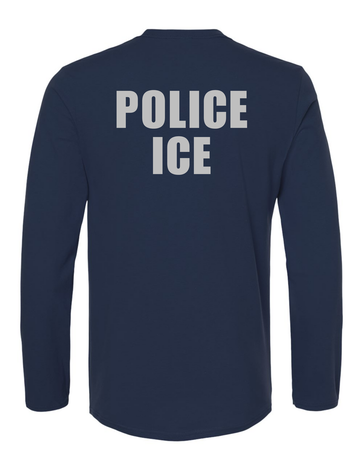 U.S. Immigration and Customs Enforcement (ICE) long sleeve navy1