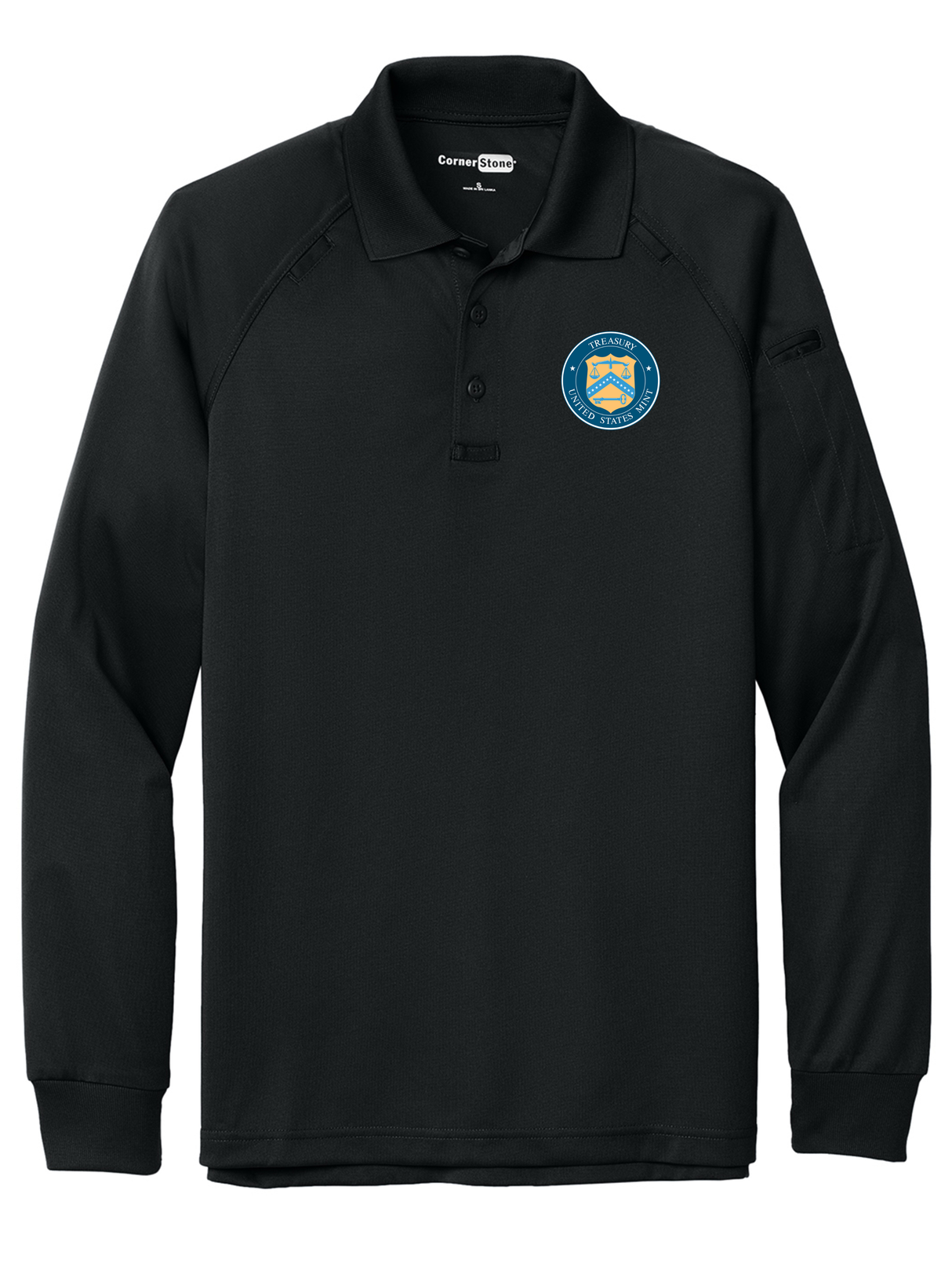 UM Men's Tactical Long Sleeve Polo