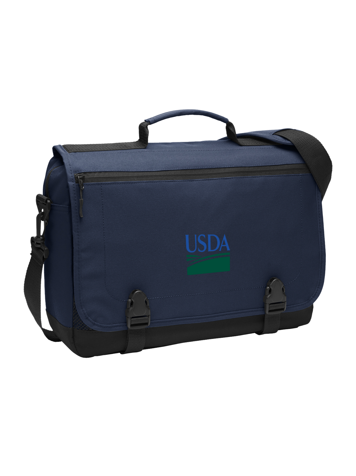 USDA_PortAuthority_LaptopBag_Front_Blue