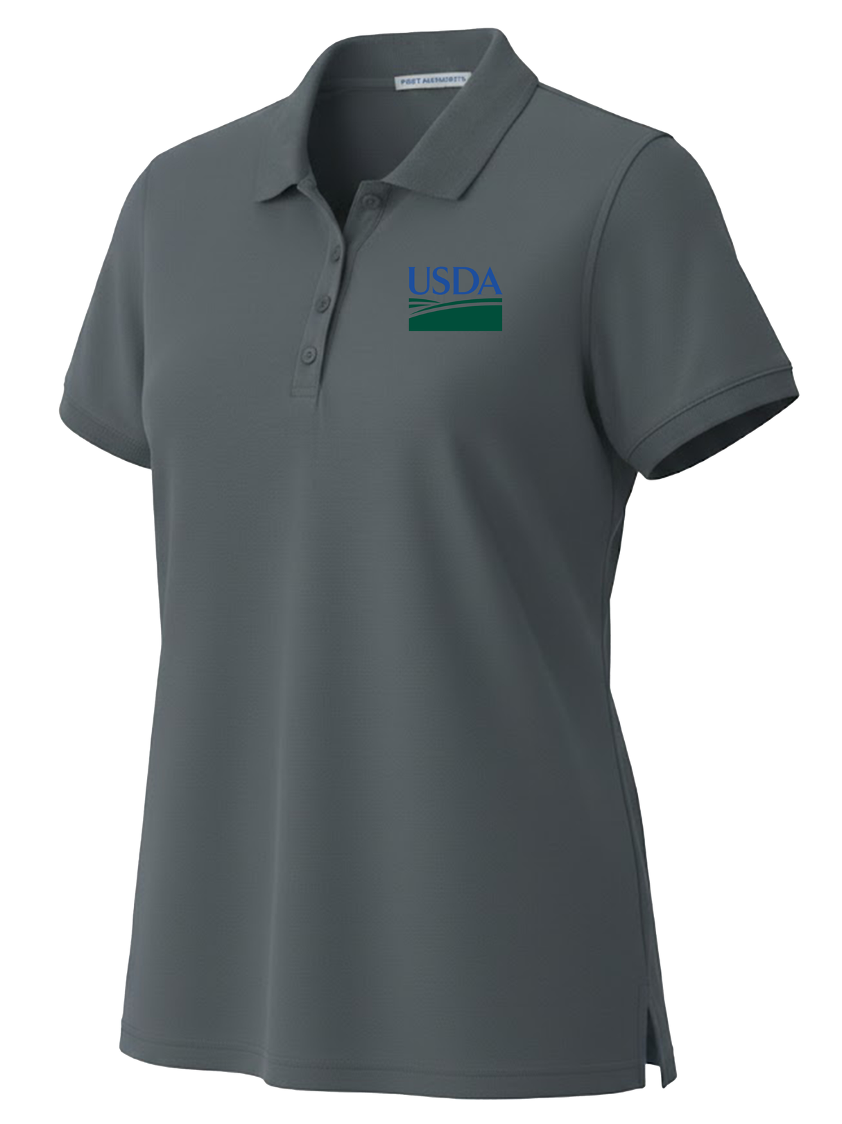 U.S. Department of Agriculture Women's Polo Slate Gray government employee uniform shirt