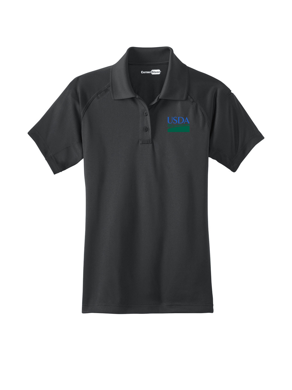 USDA_Womens_Tactical_Short_Sleeve_Polo_-_Slate_Gray