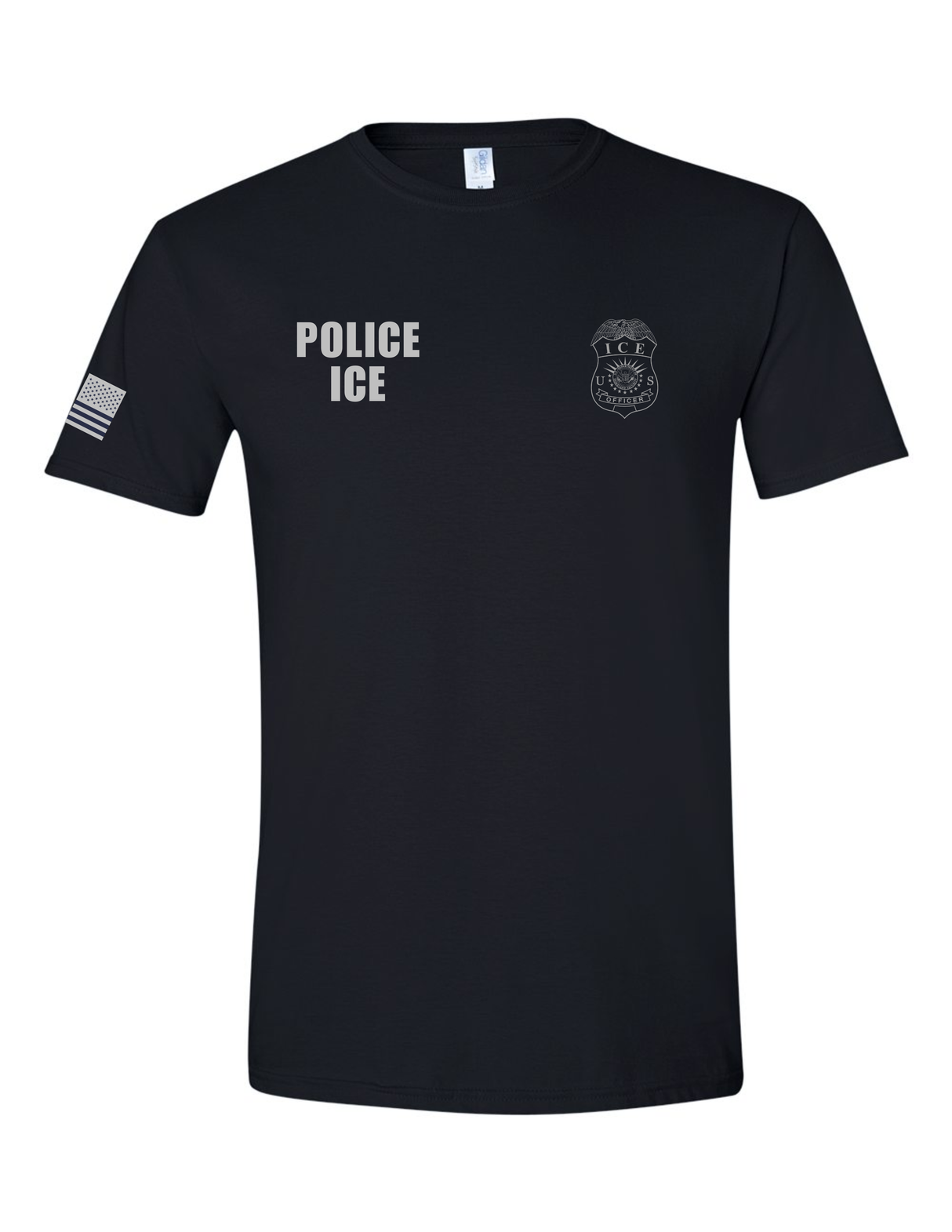 United States Immigration and Customs Enforcement ICE POLICE black 1