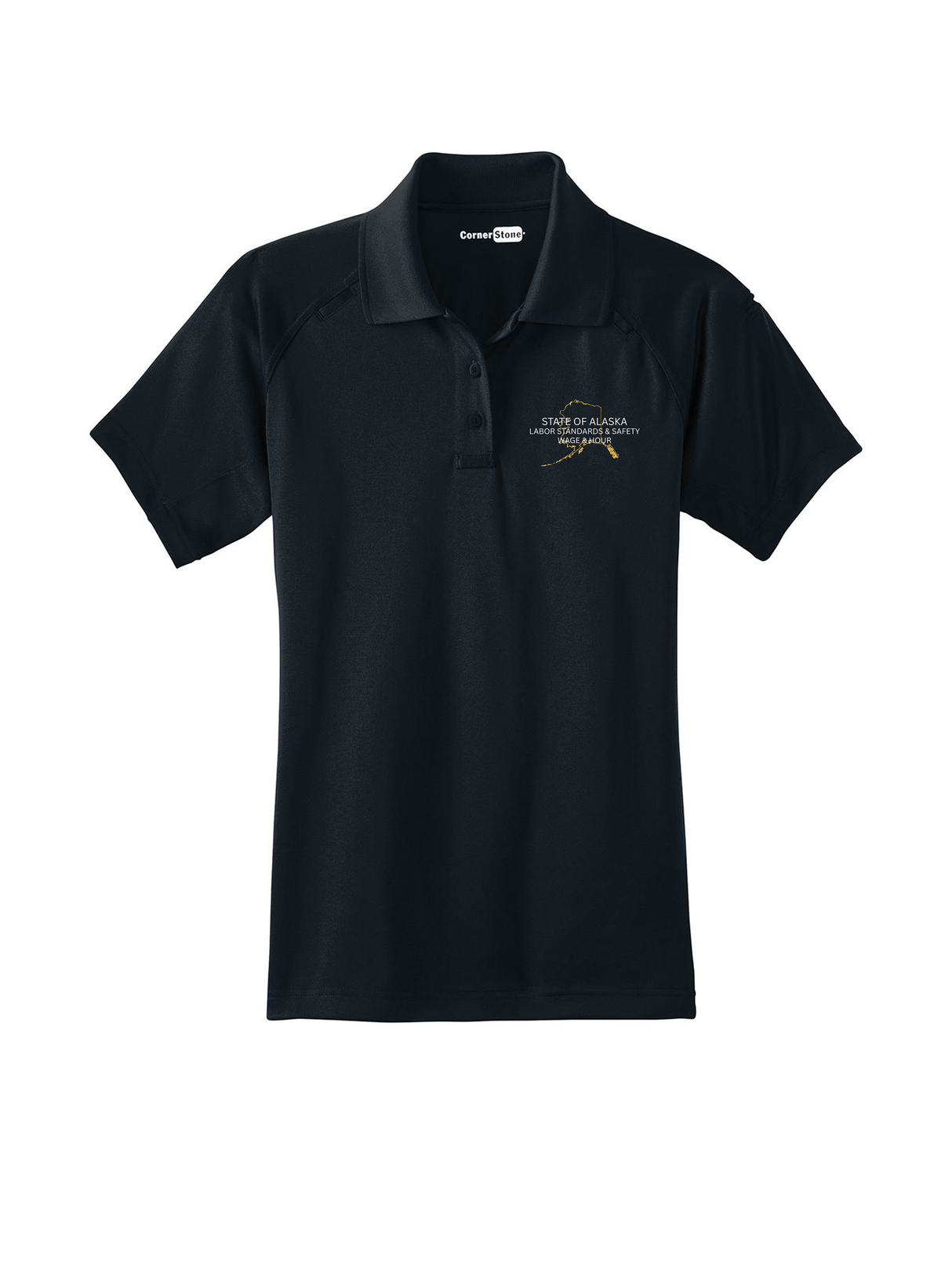 State of Alaska Department of Labor Women's Tactical Short Sleeve Polo