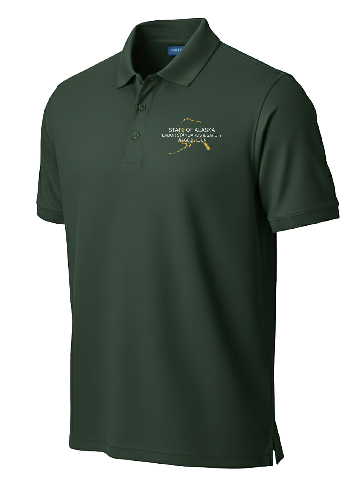 State of Alaska Department of Labor Men's Polo