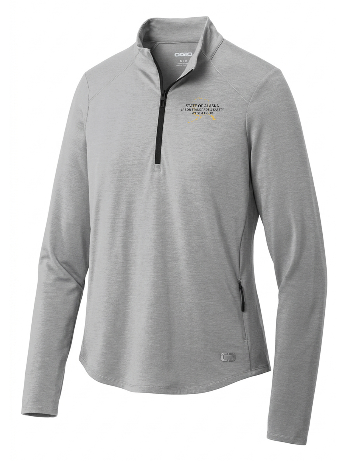 State of Alaska Department of Labor Women's Motion 1/4 Zip