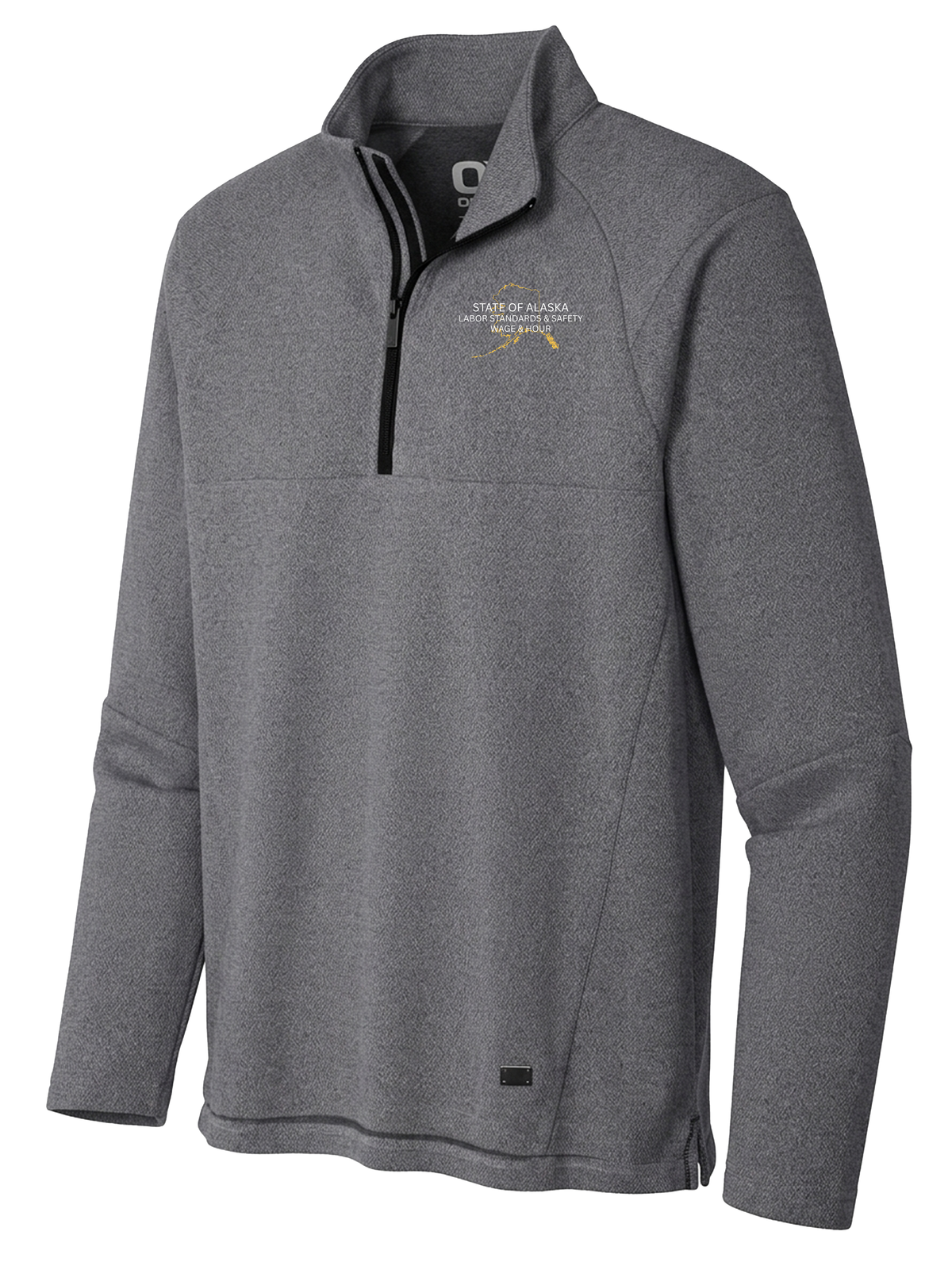 State of Alaska Department of Labor Men's Transition Quarter Zip