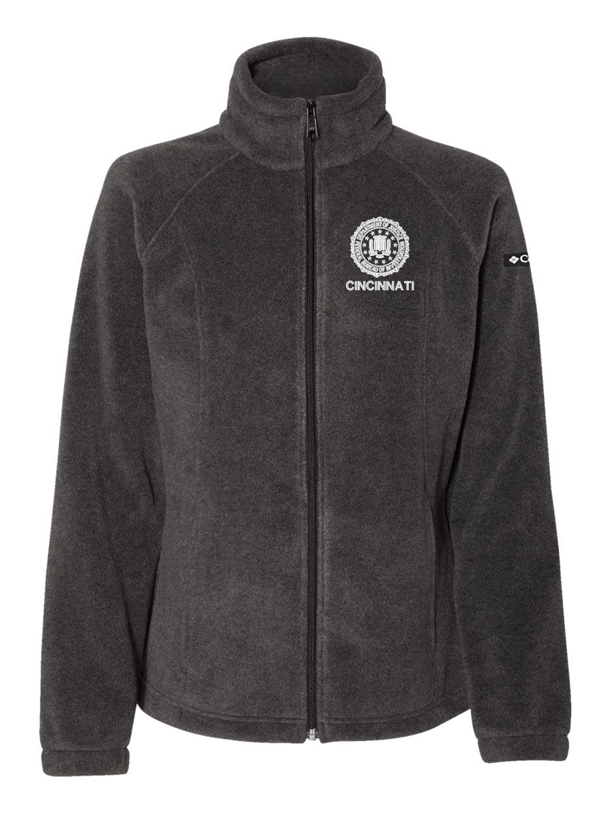 FBI Cincinnati Women's Benton Springs™ Microfleece Dark Gray government employee uniform shirt