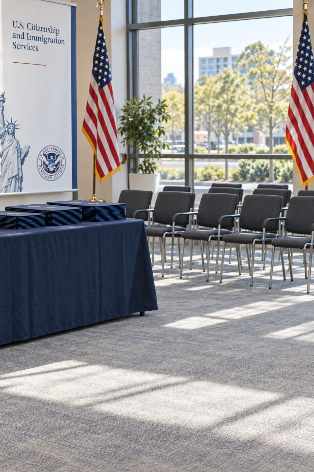 USCIS — agency workplace or environment without people