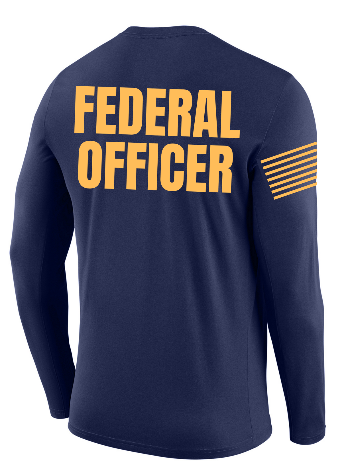 Federal Officer Identifier T Shirt - Long Sleeve - FEDS Apparel