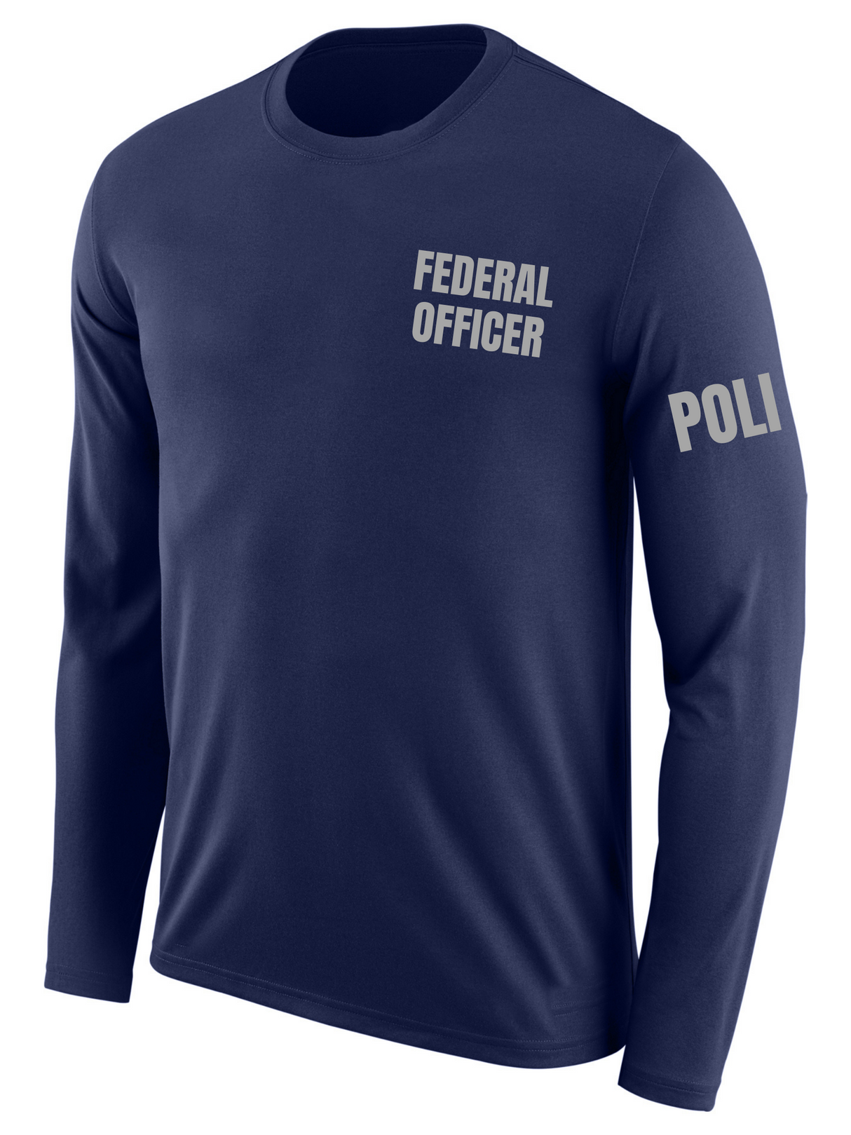 SUBDUED Federal Officer Identifier T Shirt - Long Sleeve - FEDS Apparel