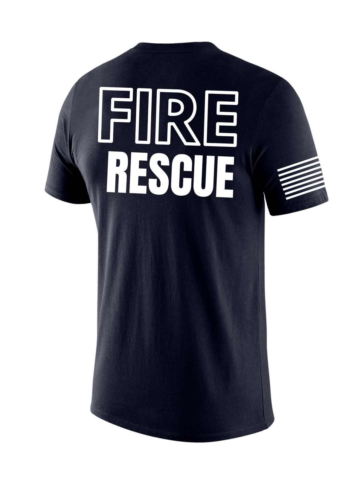 Black Fire Rescue Men's Shirt - Short Sleeve - FEDS Apparel