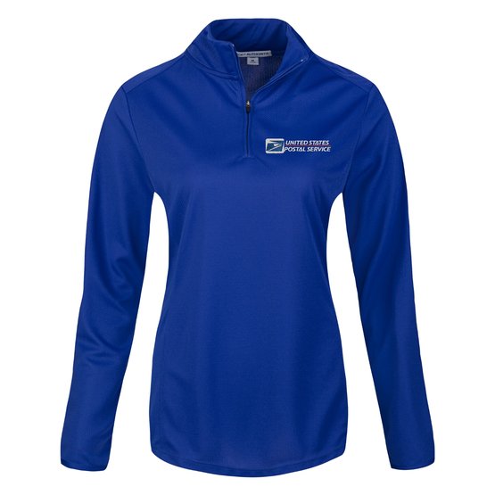 Postal Service 1/4 Zip Women's Dri Fit - FEDS Apparel